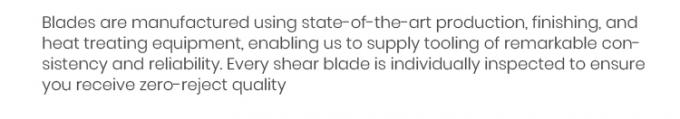 OEM フライング・シア・ブレード HRC 55 リバース 鉄棒切断刃 8